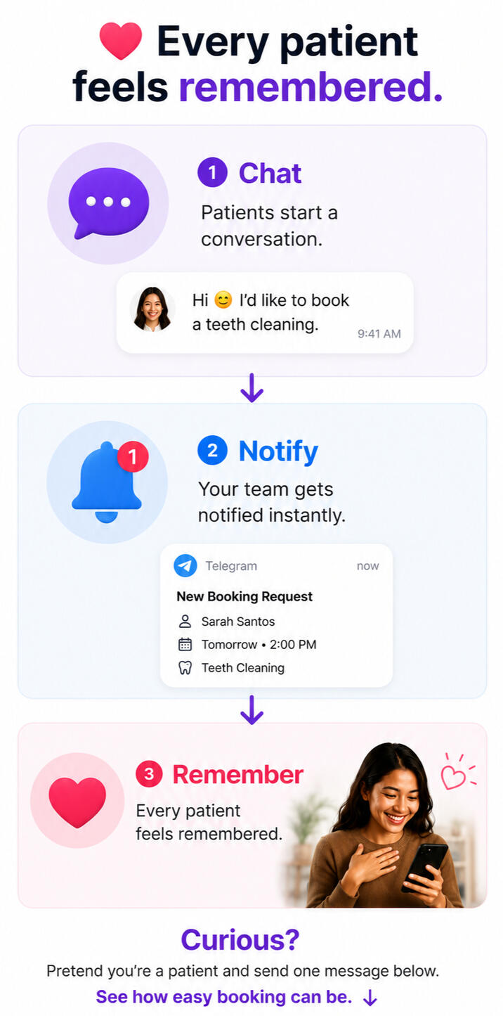 Eden Clinic Network Chat Booking example